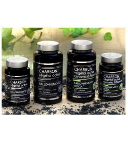 Activated Charcoal - Bloating, 60 capsules